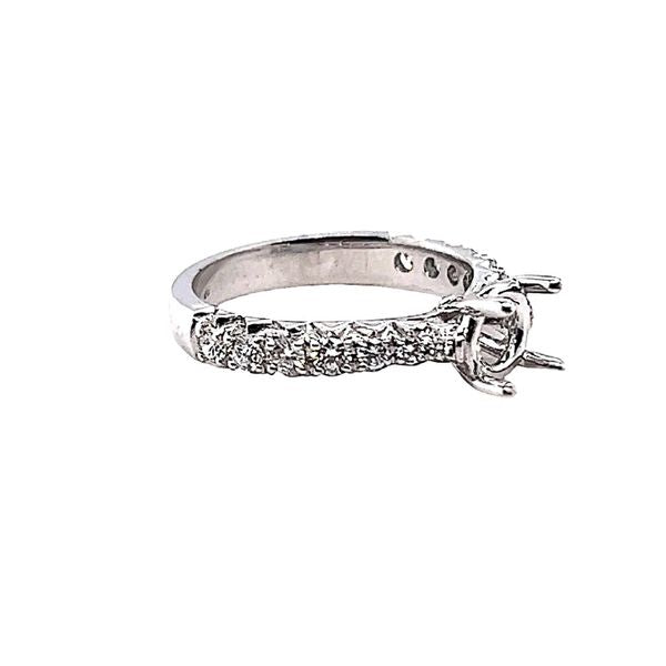 Diamond Semi-Mount Engagement Ring