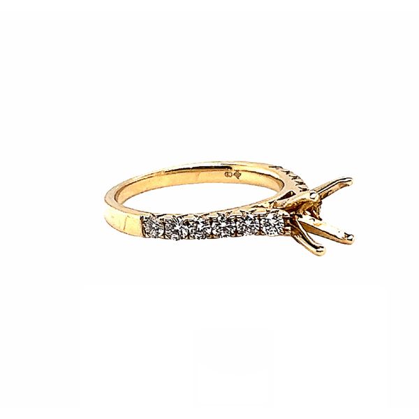 Diamond Semi-Mount Engagement Ring