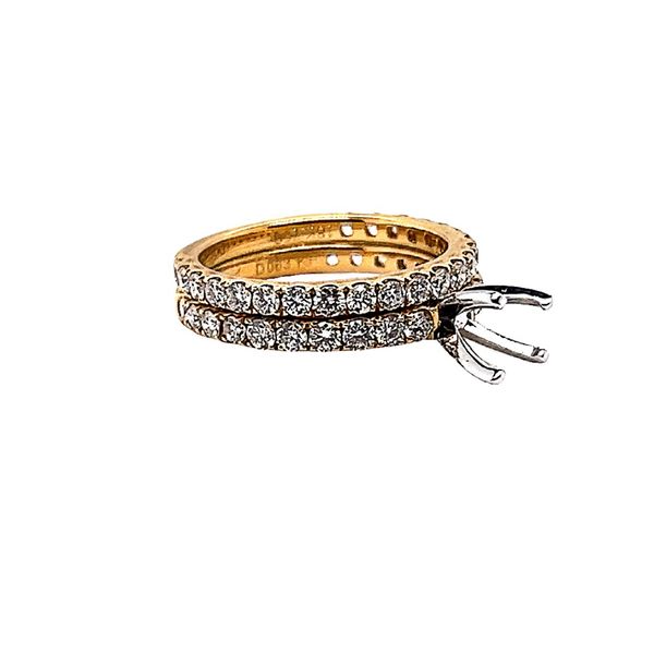 Diamond Semi-Mount Engagement Ring