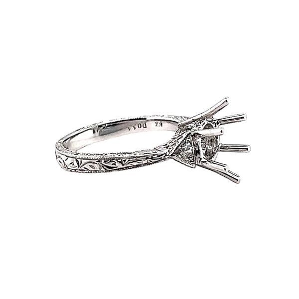 Diamond Semi-Mount Engagement Ring