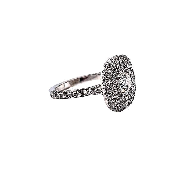 White Gold 1.51ct Round Diamond Engagement Ring