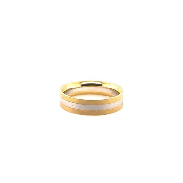 Two-Tone Wedding Band