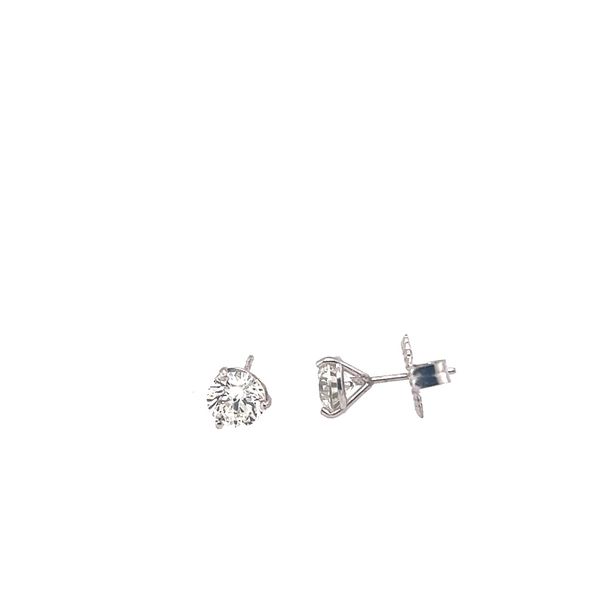 14KT WG 2.00ctw Diamond Stud Earrings