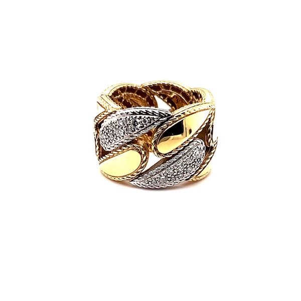 Gourmette 2-Tone Ring