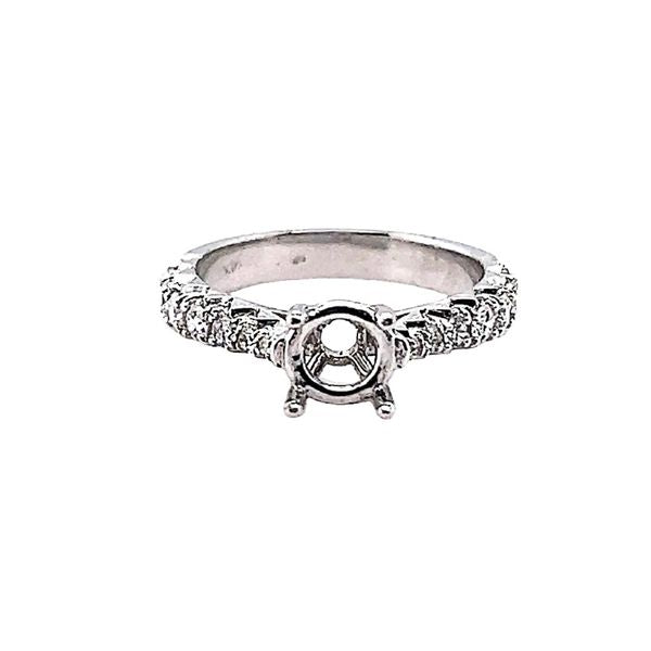 Diamond Semi-Mount Engagement Ring