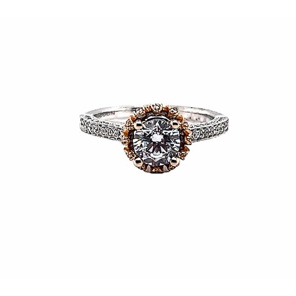 Diamond Semi-Mount Engagement Ring