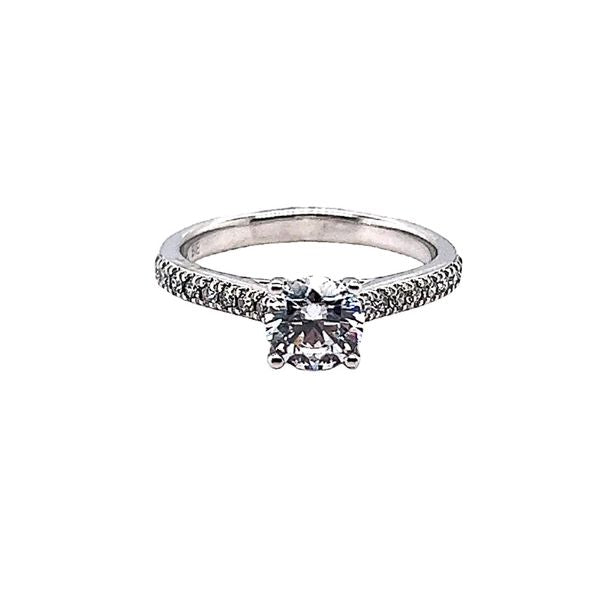Diamond Semi-Mount Engagement Ring