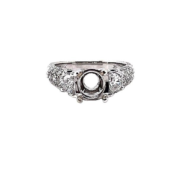 Diamond Semi-Mount Engagement Ring