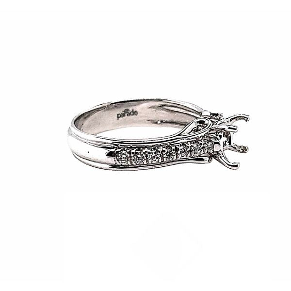 Diamond Semi-Mount Engagement Ring