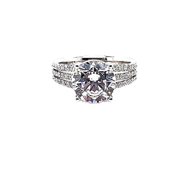 Diamond Semi-Mount Engagement Ring