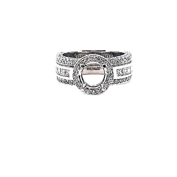 Diamond Semi-Mount Engagement Ring