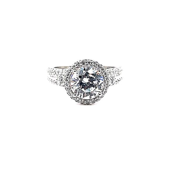 Diamond Semi-Mount Engagement Ring