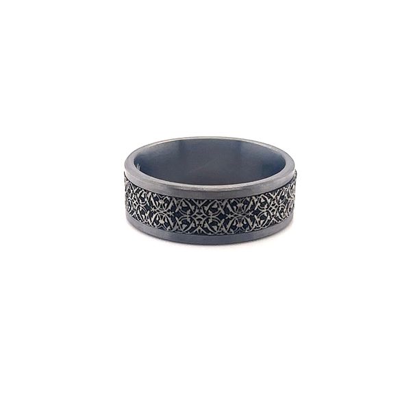 Tantalum Ottoman Pattern Ring