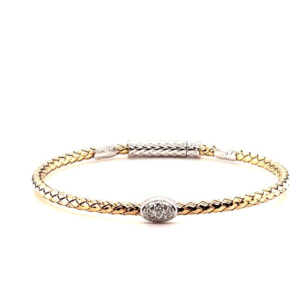 Textured Bangle Bracelet
