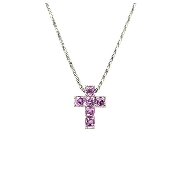 Pink Sapphire Cross