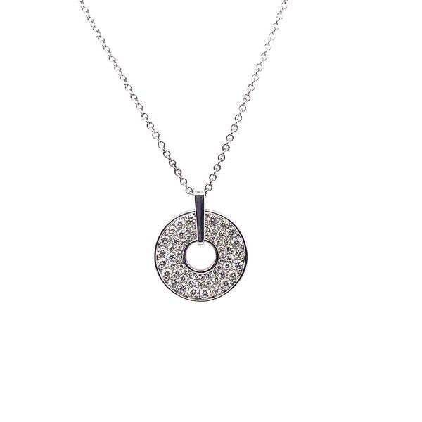 Diamond Circle Pendant