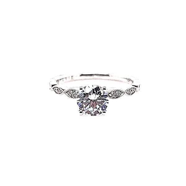 Diamond Semi-Mount Engagement Ring