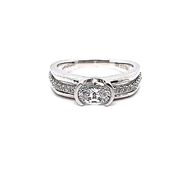 Diamond Semi-Mount Engagement Ring