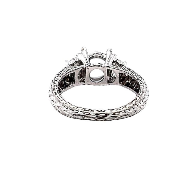 Diamond Semi-Mount Engagement Ring