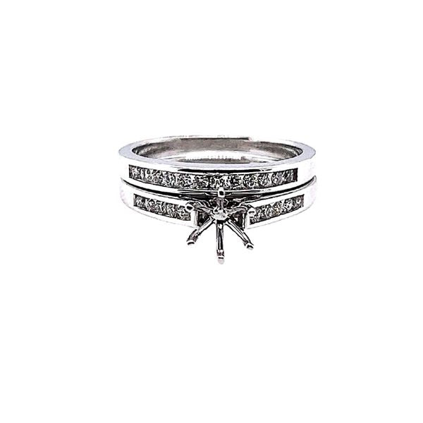 Diamond Semi-Mount Engagement Ring